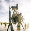 A photo of a bundle of ducks with a rifle and HUNT Refined Repellent Spray.