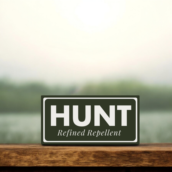 HUNT Refined Repellent Premium Decal Sticker Pack