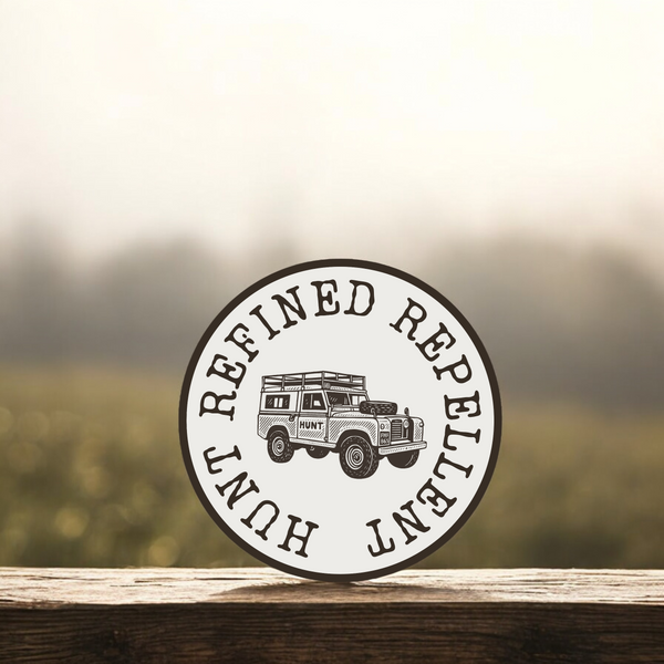 HUNT Refined Repellent Premium Decal Sticker Pack