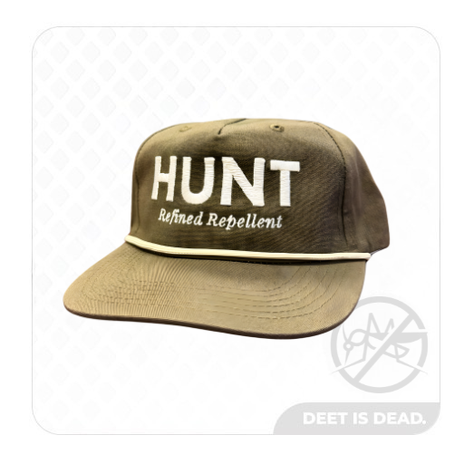 HUNT Refined Repellent Roux Adjustable Rope Cap