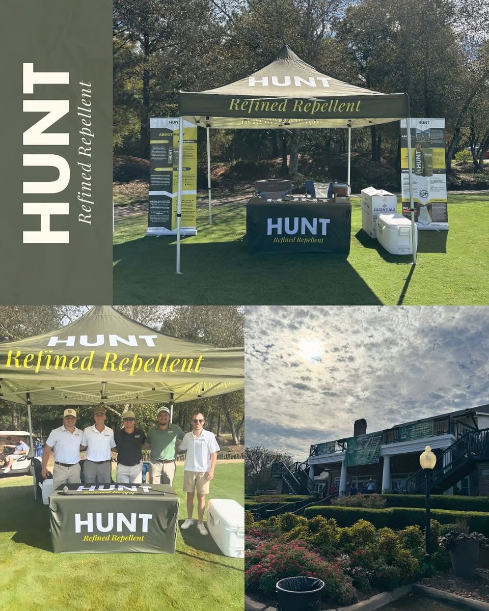 A graphic showing photos of HUNT at the Coushatta Chairman's Cup.