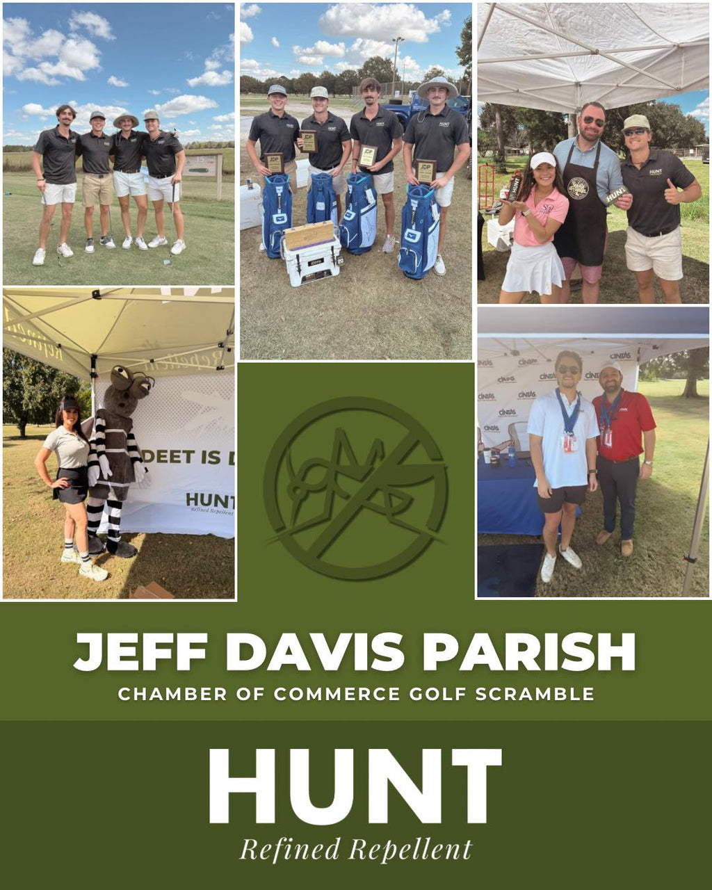 HUNT at the Jeff Davis Parish Chamber of Commerce Golf Scramble