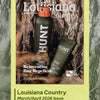 Hunt's cover feature in the March/April issue of Louisiana Country Magazine. It reads, 