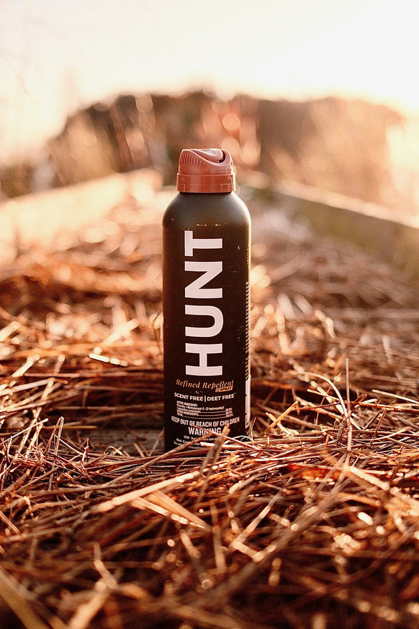 HUNT DEET-free insect repellent spray bottle, scent-free, 12 hour protection for the outdoors